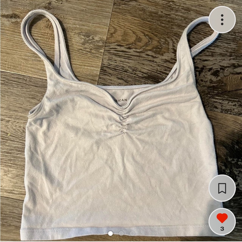 american eagle baby purple tank top!